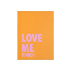 Best Tableau TENDER coloris orange - 4MURS Tableaux Et Affiches