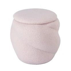 Outlet Tabouret ALTHEA coloris rose - 4MURS Chaises Et Tabourets