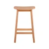 Discount Tabouret de bar ARAMIS coloris chêne clair - 4MURS Chaises Et Tabourets