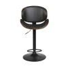 Clearance Tabouret de bar AZAD coloris noyer - 4MURS Chaises Et Tabourets