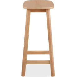 Discount Tabouret de plan de travail ARAMIS coloris chêne clair - 4MURS Chaises Et Tabourets