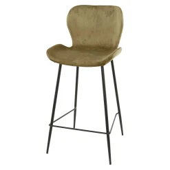 Clearance Tabouret de plan de travail TOBY coloris champagne - 4MURS Chaises Et Tabourets