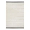 Best Tapis ARA coloris blanc cassé/noir 120 x 170 cm - 4MURS Tapis