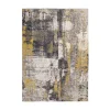 New Tapis BARRY coloris gris jaune 120 x 170 cm - 4MURS Tapis