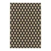 New Tapis extérieur GRACE coloris naturel et noir 160 x 230 cm - 4MURS Tapis