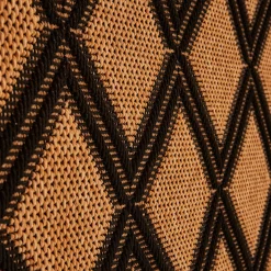 New Tapis extérieur GRACE coloris naturel et noir 160 x 230 cm - 4MURS Tapis