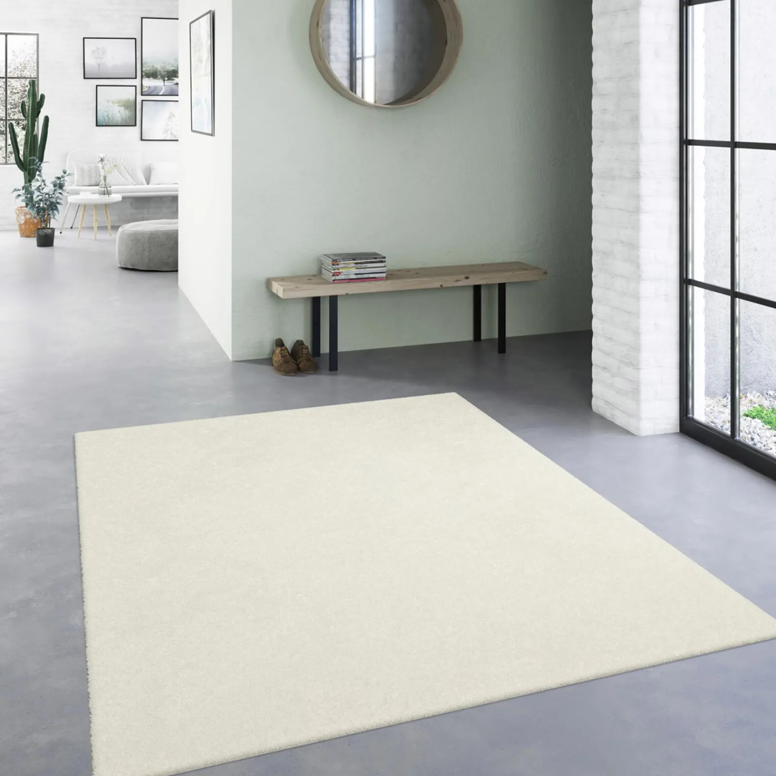 Best Tapis FEEL coloris crème 120 x 170 cm - 4MURS Tapis