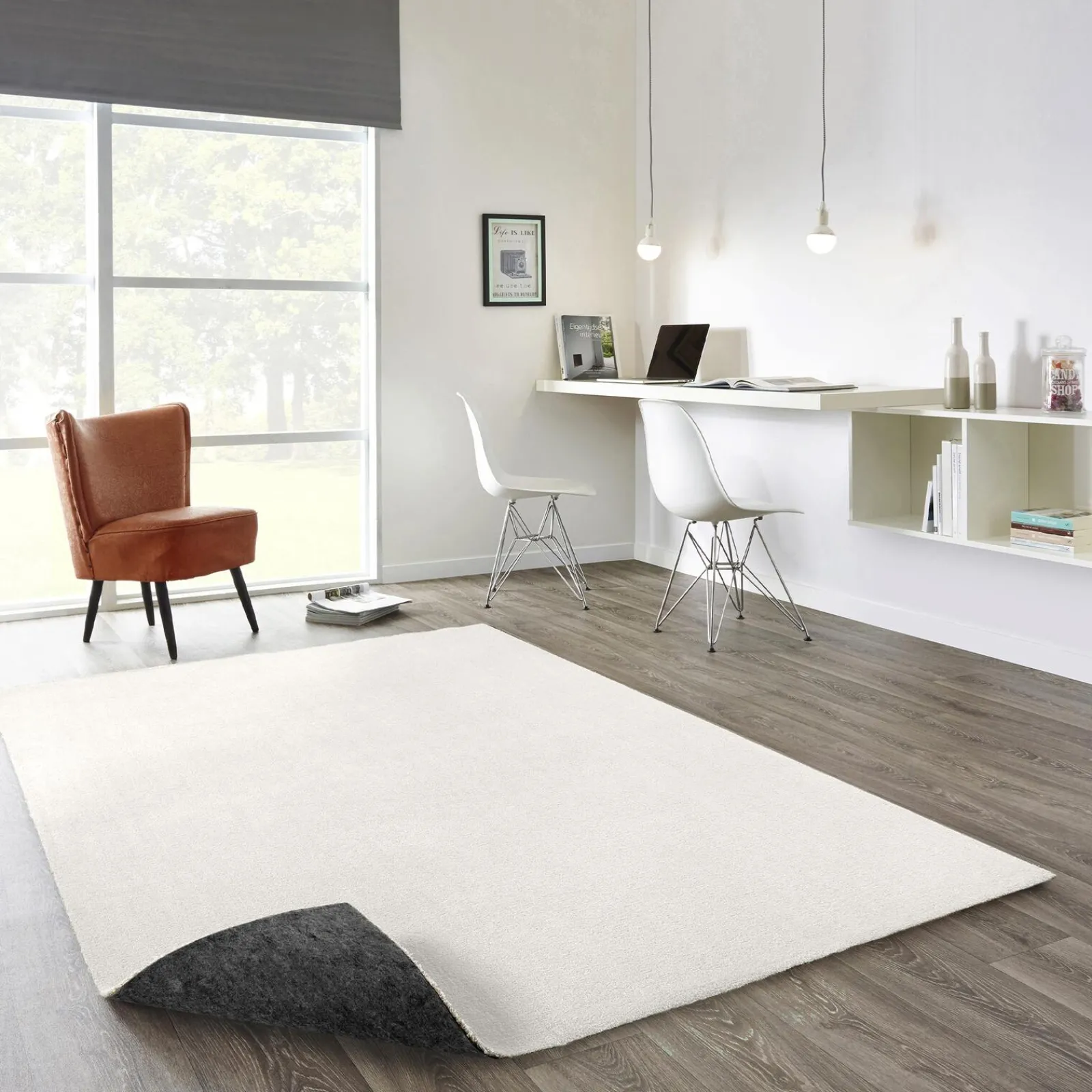 Best Tapis FEEL coloris crème 120 x 170 cm - 4MURS Tapis