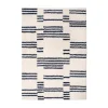 New Tapis JANIS coloris ivoire/noir 120 x 170 cm - 4MURS Tapis