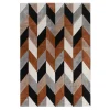 New Tapis LORENZO coloris brun 120 x 170 cm - 4MURS Tapis