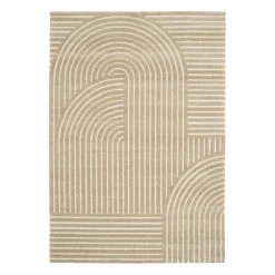 Sale Tapis MANSIA coloris biscuit 160 x 230 cm - 4MURS Tapis