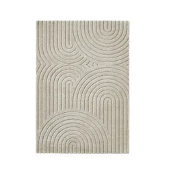 Fashion Tapis MANSO coloris beige 120 x 170 cm - 4MURS Tapis