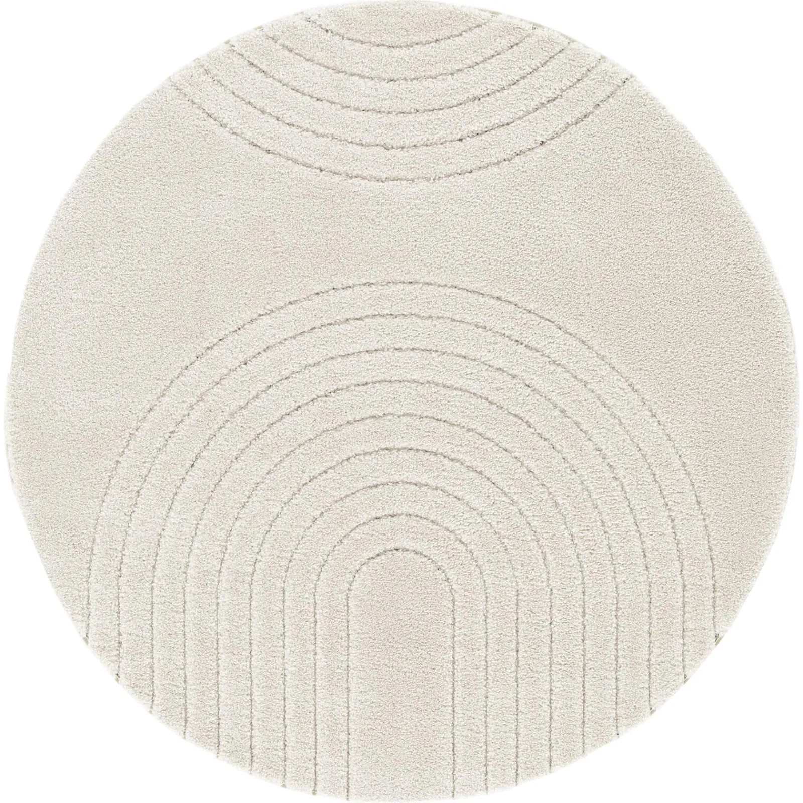Best Tapis MANSOUR coloris blanc - 4MURS Tapis