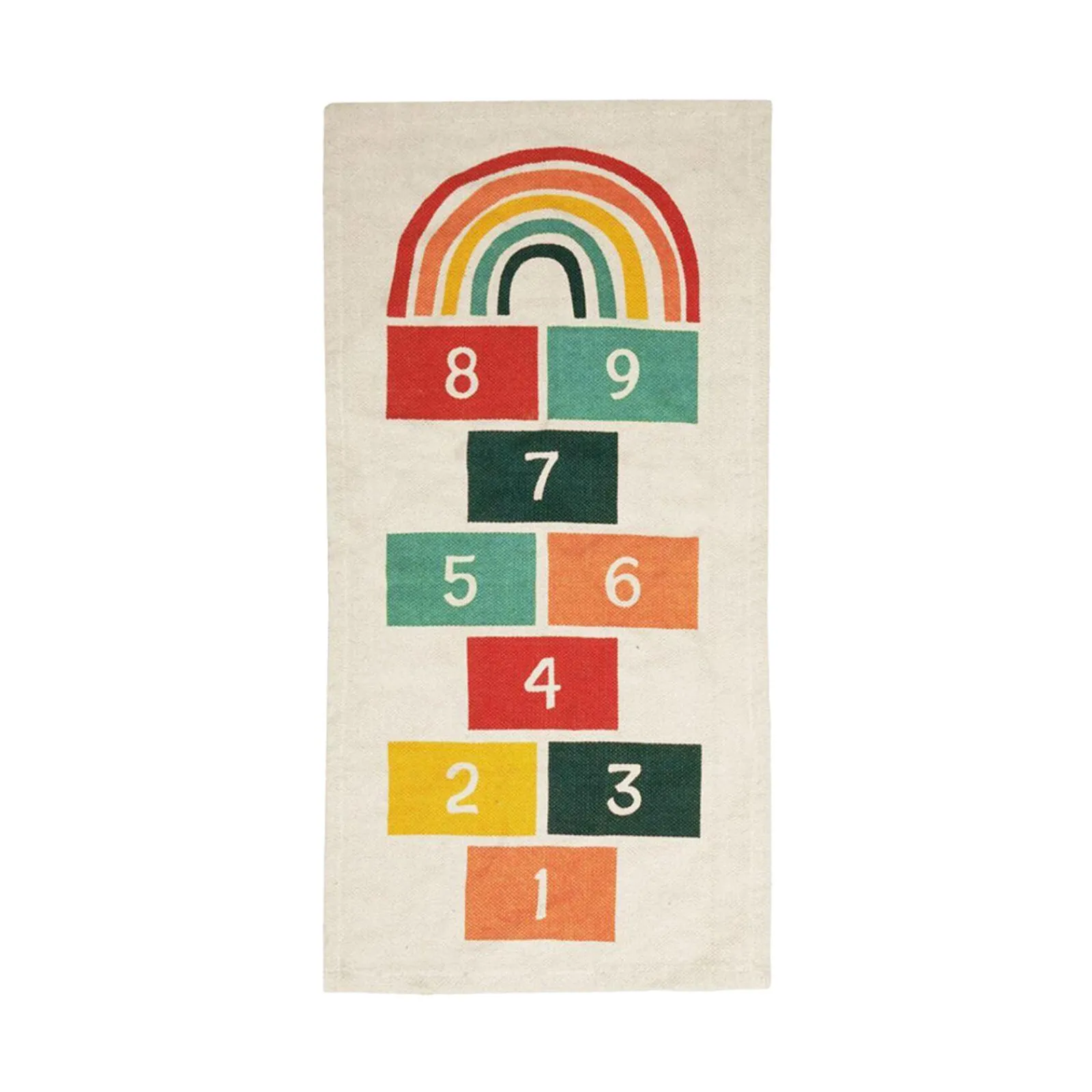 Outlet Tapis MARELLE coloris multicolore 60 x 120 cm - 4MURS Enfant Textile De Maison Enfant|Tapis