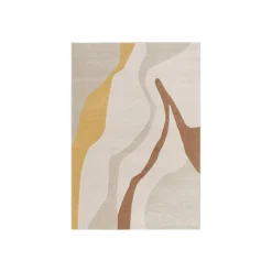 Sale Tapis MARMO coloris brun/jaune 160 x 230 cm - 4MURS Tapis