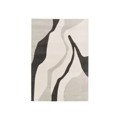 Fashion Tapis MARMO coloris noir / gris 160 x 230 cm - 4MURS Tapis