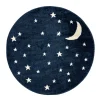 Best Tapis NOX coloris bleu nuit - 4MURS Enfant Textile De Maison Enfant|Tapis
