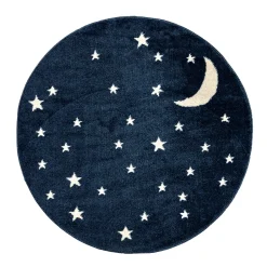 Best Tapis NOX coloris bleu nuit - 4MURS Enfant Textile De Maison Enfant|Tapis