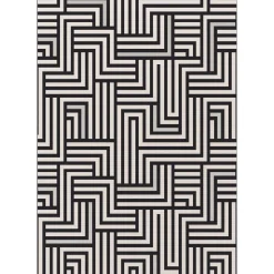 Clearance Tapis ONIX coloris noir 120 x 170 cm - 4MURS Tapis