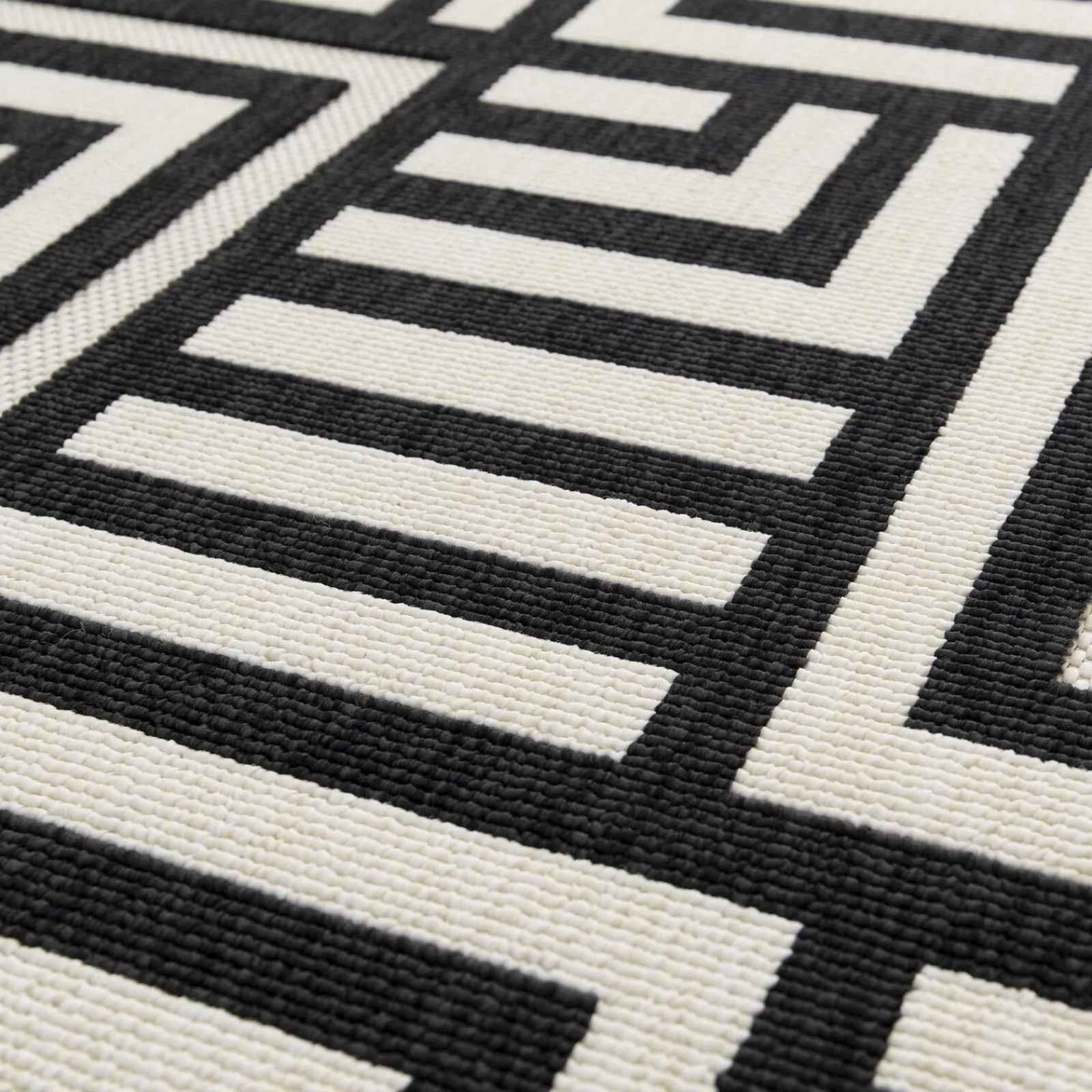 Clearance Tapis ONIX coloris noir 120 x 170 cm - 4MURS Tapis