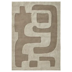 New Tapis ORAN coloris ivoire sable 160 x 230 cm - 4MURS Tapis