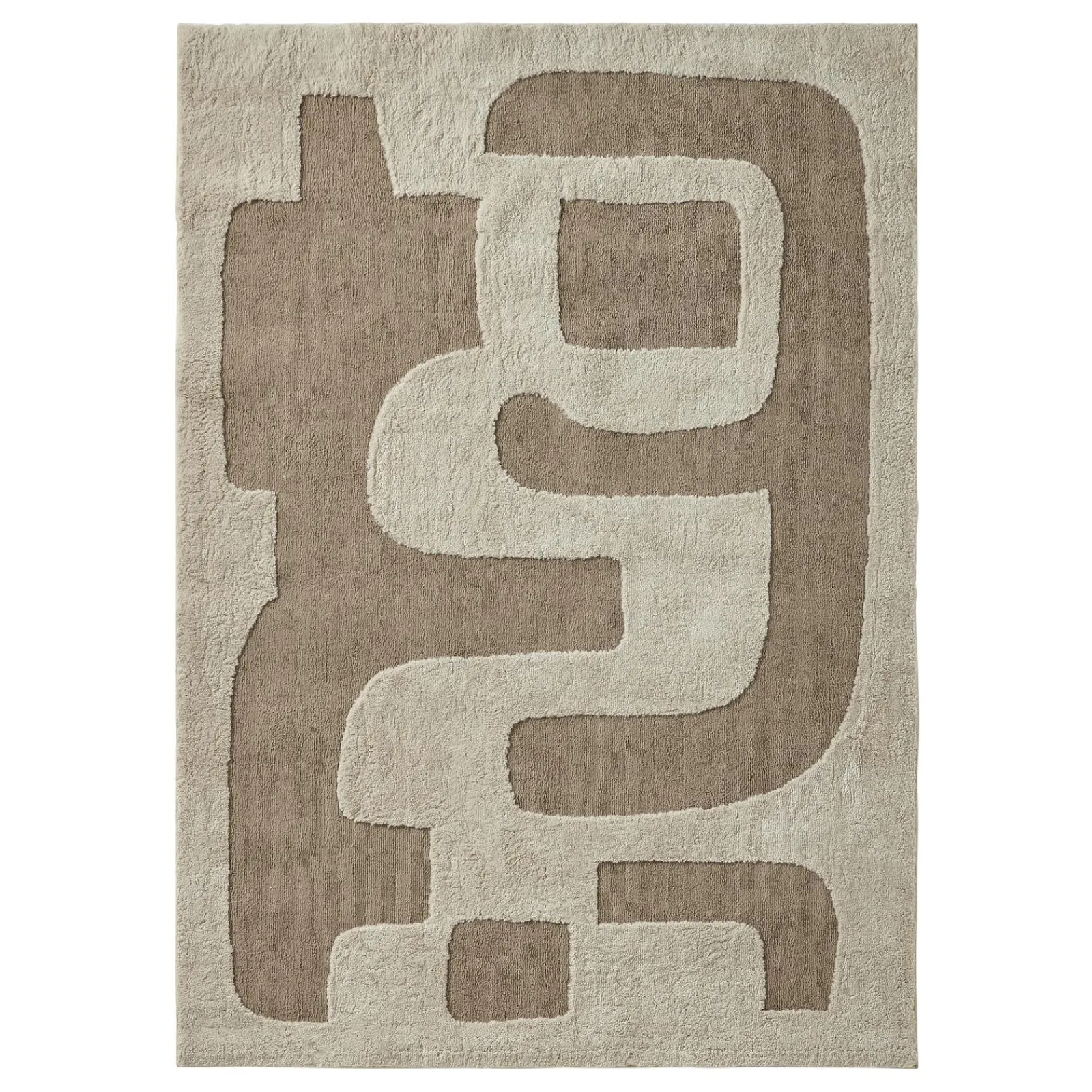 New Tapis ORAN coloris ivoire sable 160 x 230 cm - 4MURS Tapis