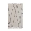 Online Tapis OSCAR coloris blanc 160 x 230 cm - 4MURS Tapis