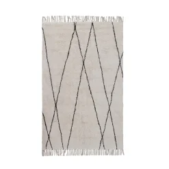 Online Tapis OSCAR coloris blanc 160 x 230 cm - 4MURS Tapis
