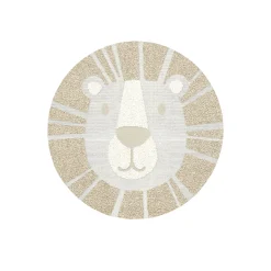 Hot Tapis SIMBA coloris beige naturel - 4MURS Enfant Textile De Maison Enfant|Tapis