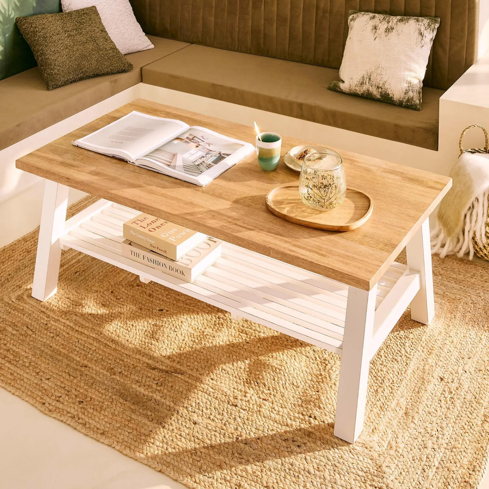 Outlet Tapis TOSSA coloris naturel 120 x 170 cm - 4MURS Tapis
