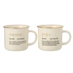 Hot Tasse MELIMA coloris or - 4MURS Arts De La Table