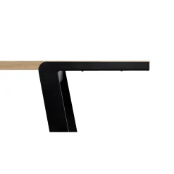 Outlet Table de salle à manger DRIFT noir 180 x 91 cm - 4MURS Tables