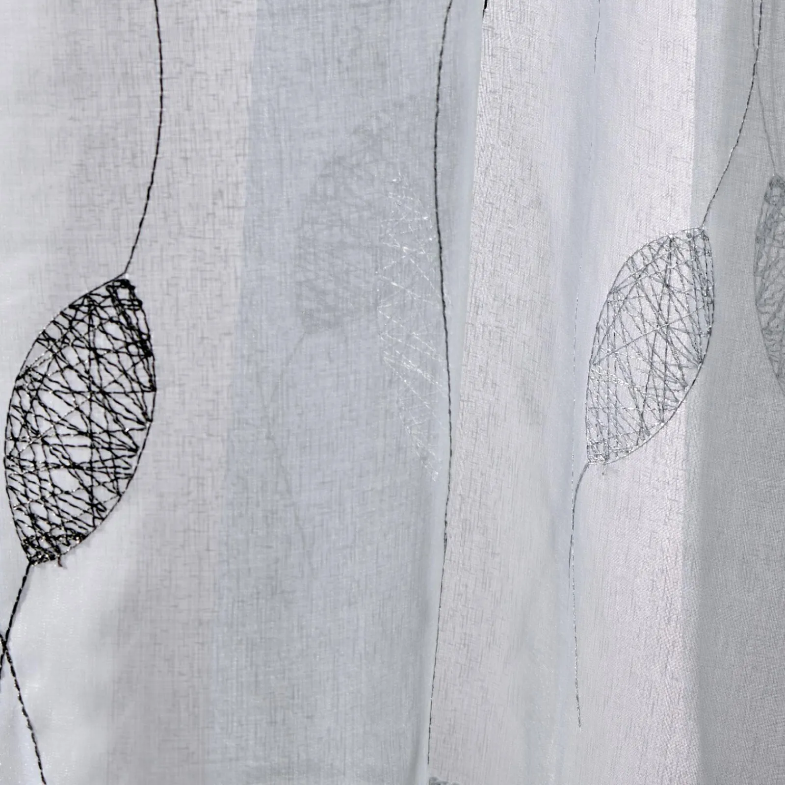 Best Tissu CLARA coloris gris - 4MURS Rideaux, Voilages Et Stores Sur Mesure