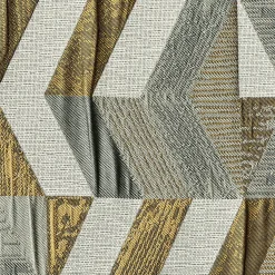 Sale Tissu CLOÉ coloris jaune ocre - 4MURS Rideaux, Voilages Et Stores Sur Mesure