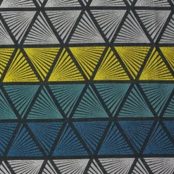 Sale Tissu GABIN coloris bleu - 4MURS Rideaux, Voilages Et Stores Sur Mesure