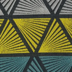 Sale Tissu GABIN coloris bleu - 4MURS Rideaux, Voilages Et Stores Sur Mesure