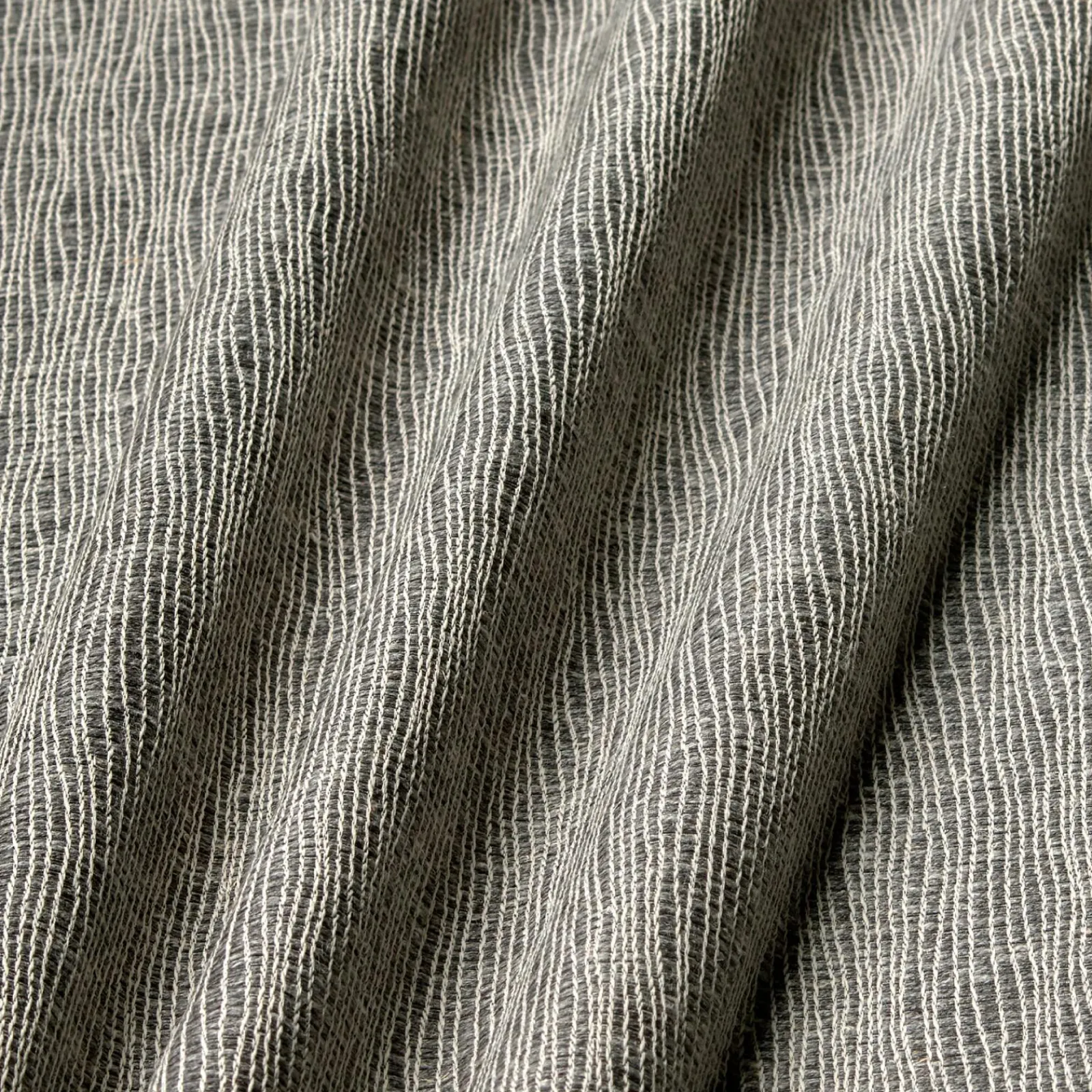 Sale Tissu IBIZA coloris gris - 4MURS Rideaux, Voilages Et Stores Sur Mesure
