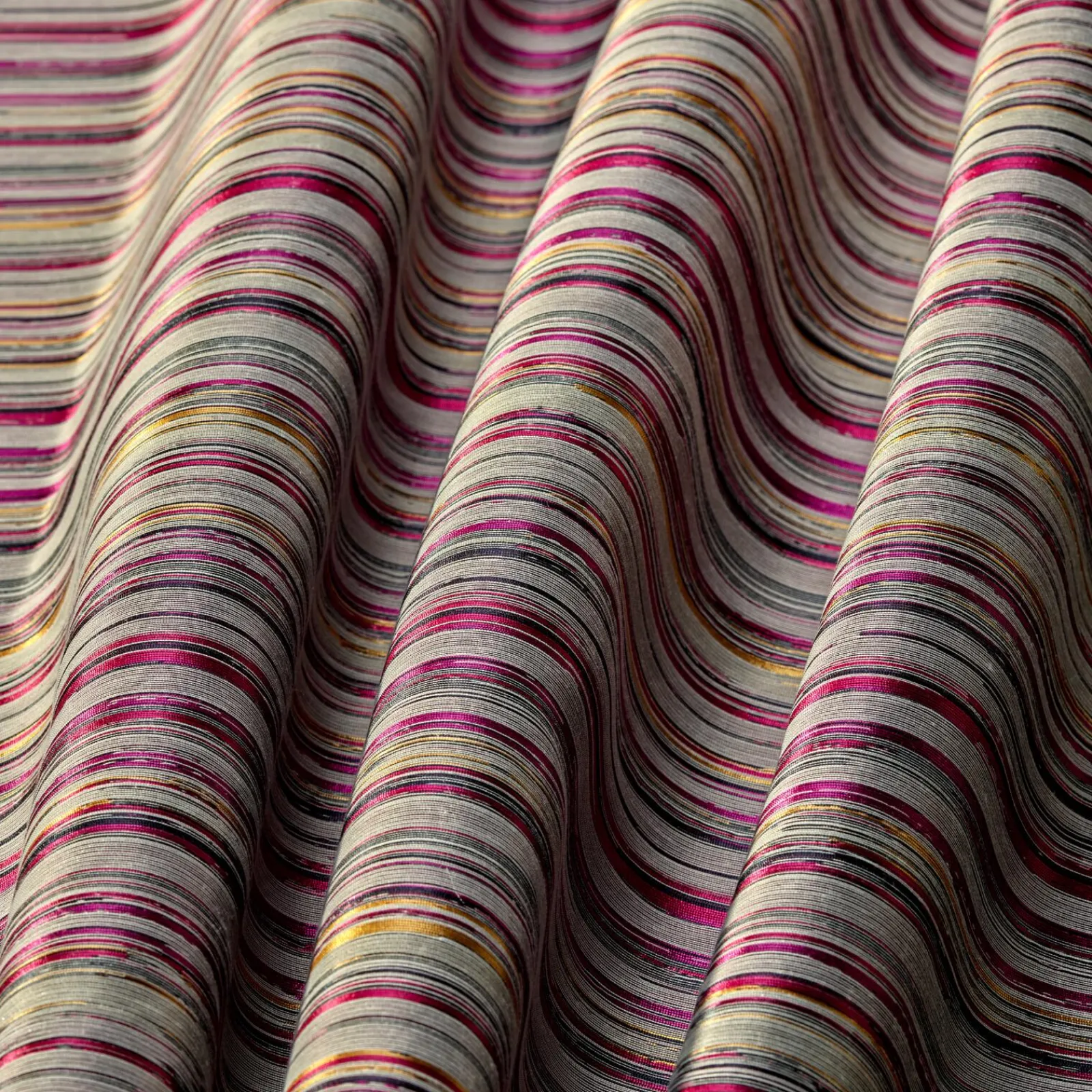 Outlet Tissu JAPON coloris rose fuchsia - 4MURS Rideaux, Voilages Et Stores Sur Mesure