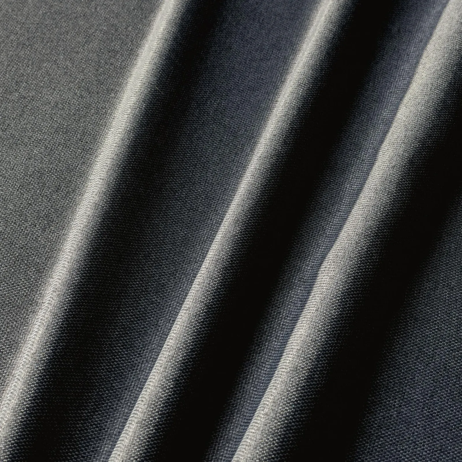 Discount Tissu LINNEO coloris bleu métal - 4MURS Rideaux, Voilages Et Stores Sur Mesure
