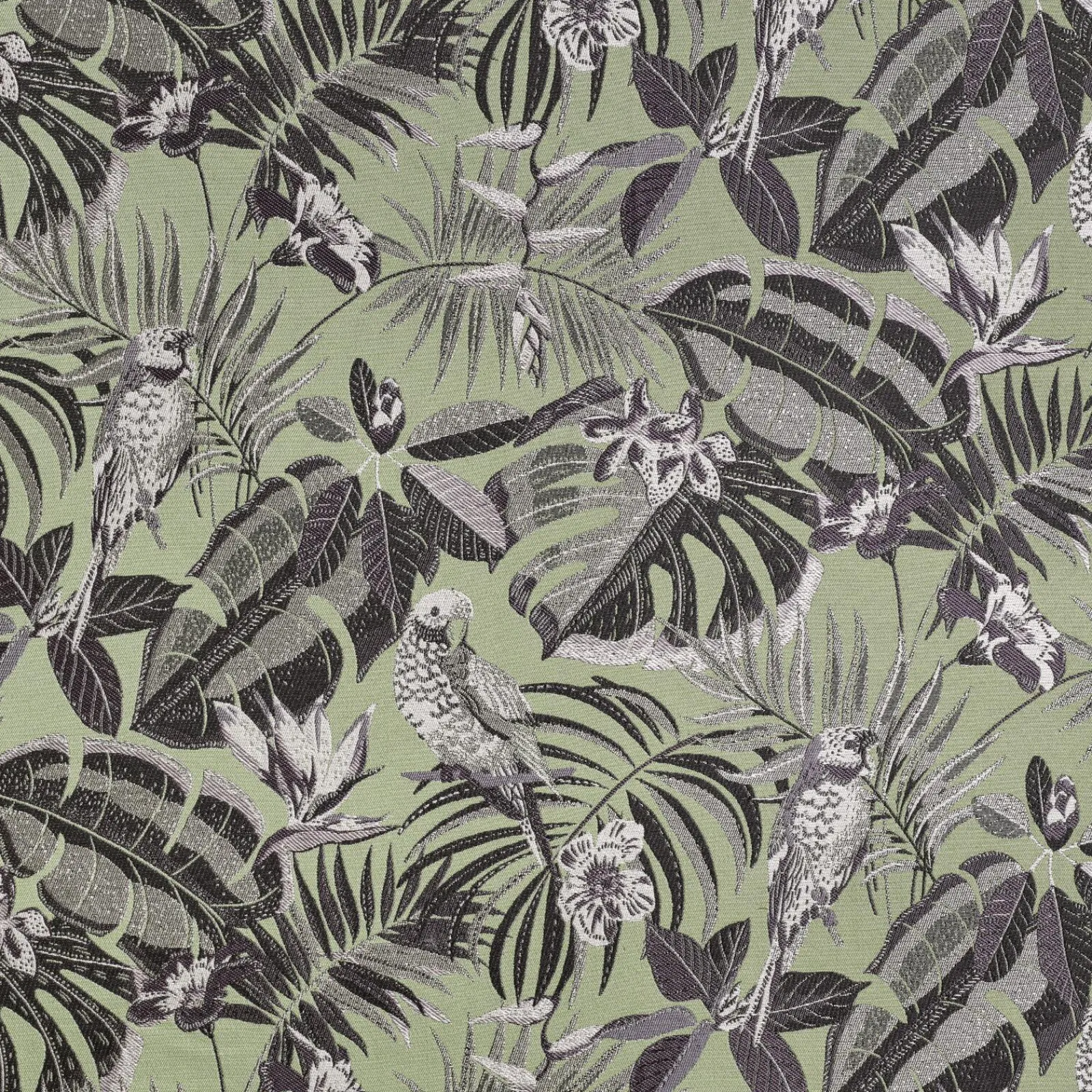 Outlet Tissu MADAGASCAR coloris vert amande - 4MURS Rideaux, Voilages Et Stores Sur Mesure