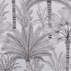 Best Tissu PALMERA coloris noir - 4MURS Rideaux, Voilages Et Stores Sur Mesure