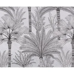Best Tissu PALMERA coloris noir - 4MURS Rideaux, Voilages Et Stores Sur Mesure