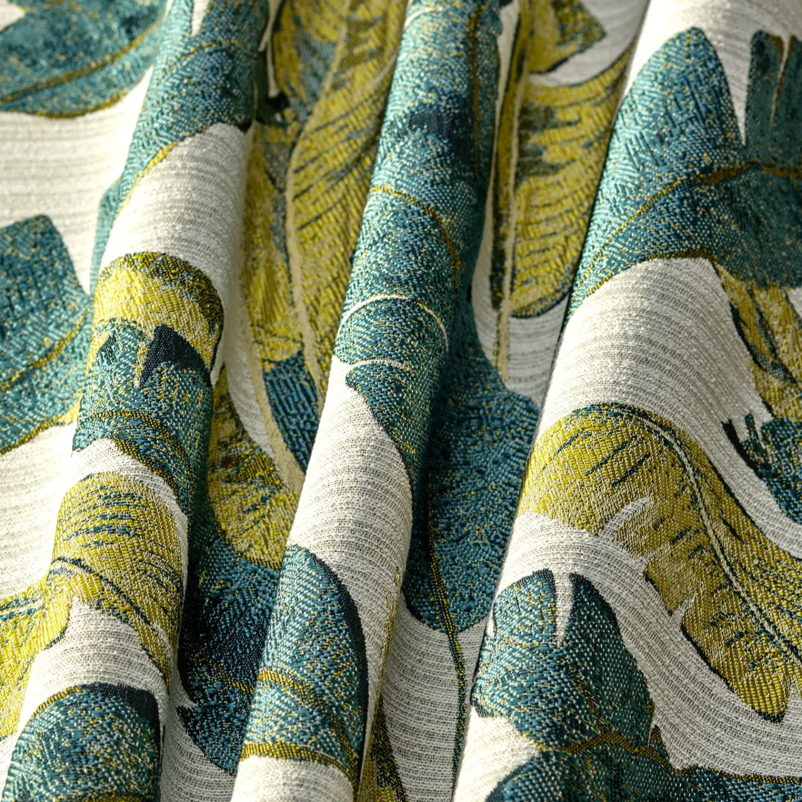 Sale Tissu PEACOCK coloris vert - 4MURS Rideaux, Voilages Et Stores Sur Mesure