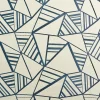 Discount Tissu RENZO coloris bleu paon - 4MURS Rideaux, Voilages Et Stores Sur Mesure