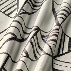 New Tissu RENZO coloris noir - 4MURS Rideaux, Voilages Et Stores Sur Mesure