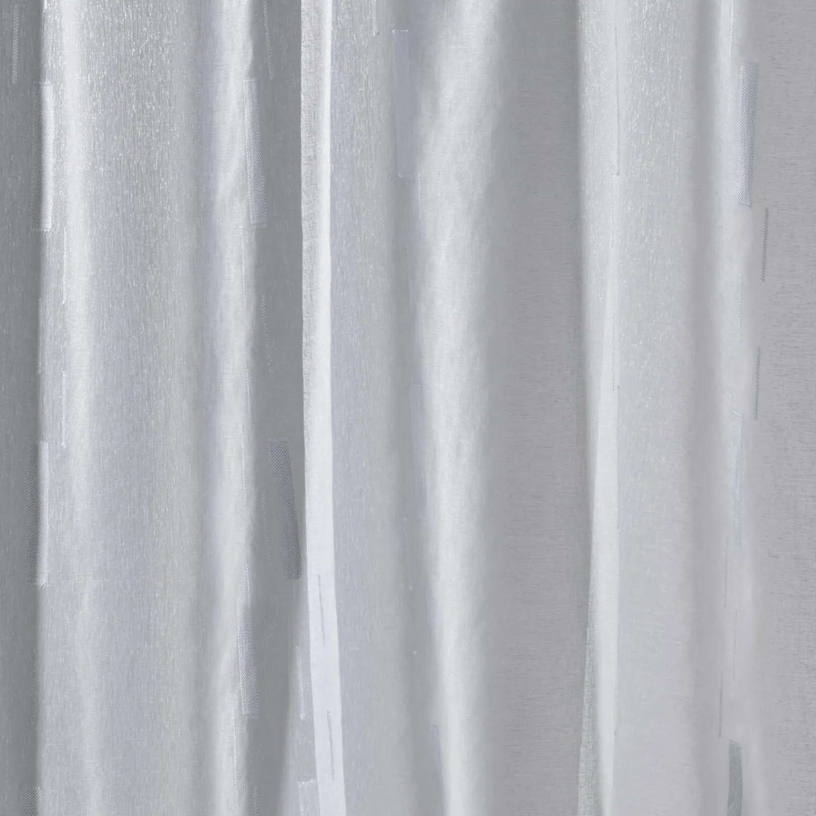 Hot Tissu ROMANNE coloris blanc - 4MURS Rideaux, Voilages Et Stores Sur Mesure