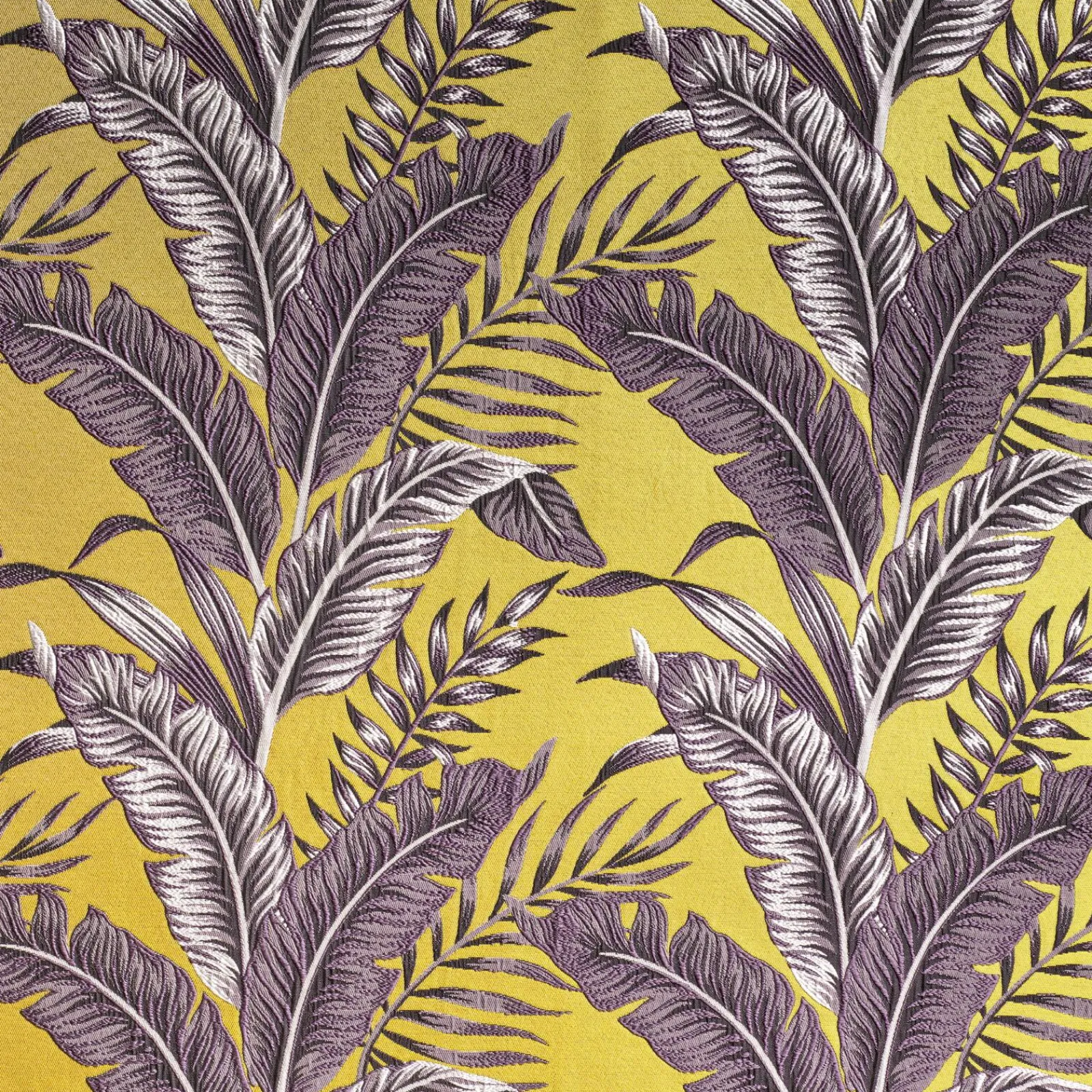 Fashion Tissu SUMATRA coloris jaune - 4MURS Rideaux, Voilages Et Stores Sur Mesure