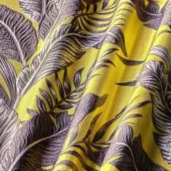 Fashion Tissu SUMATRA coloris jaune - 4MURS Rideaux, Voilages Et Stores Sur Mesure