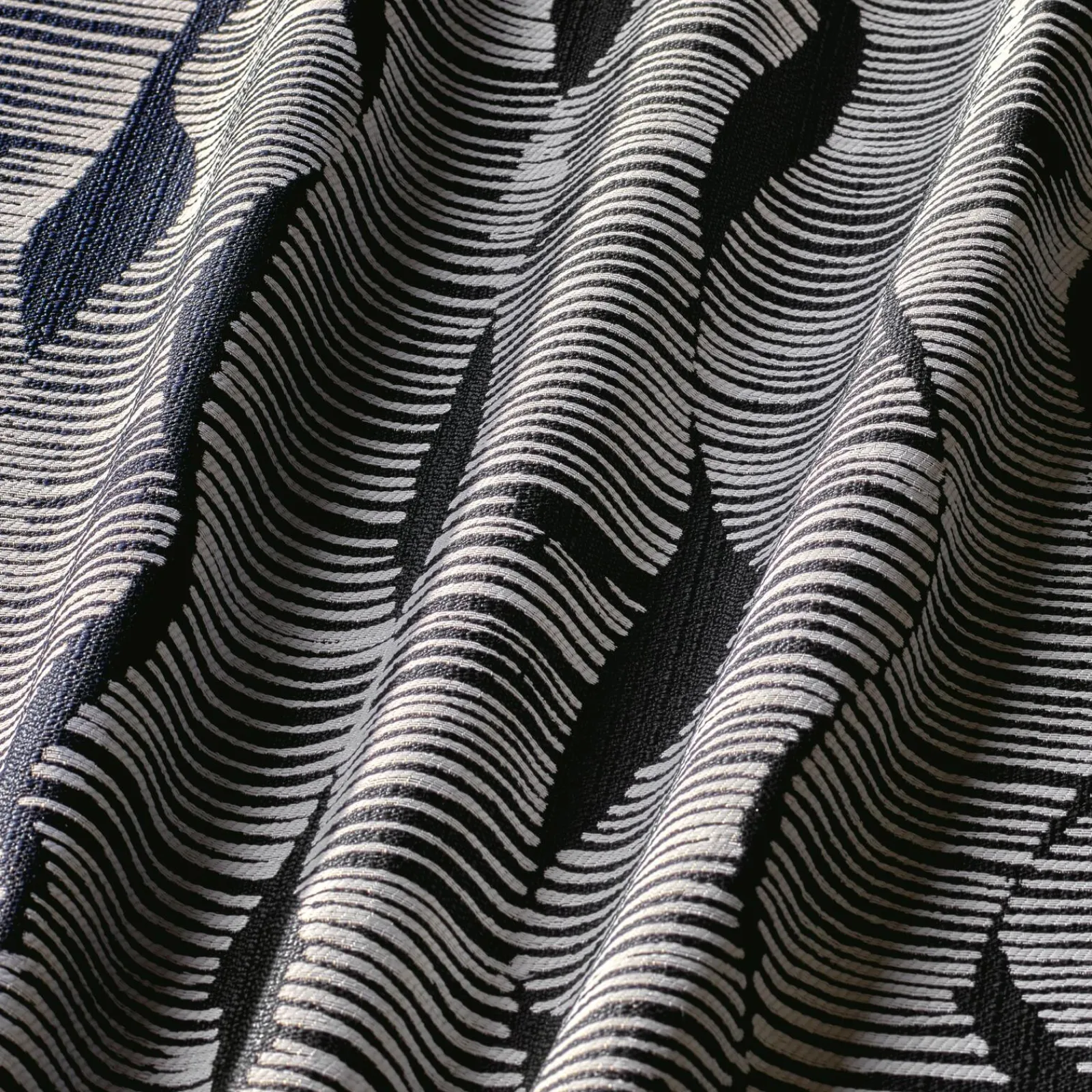 New Tissu TOGO coloris noir - 4MURS Rideaux, Voilages Et Stores Sur Mesure