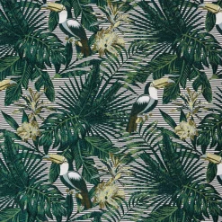 Discount Tissu TOUCAN coloris vert - 4MURS Rideaux, Voilages Et Stores Sur Mesure